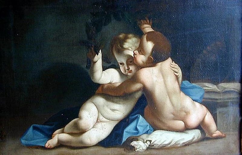 Due putti - attribuito